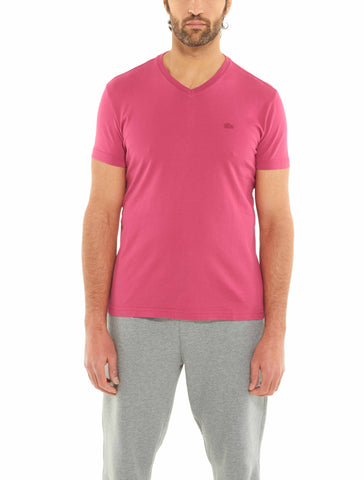 SHORT SLEEVE GARMENT DYED V-NECK T-SHIRT Style# TH1705-51