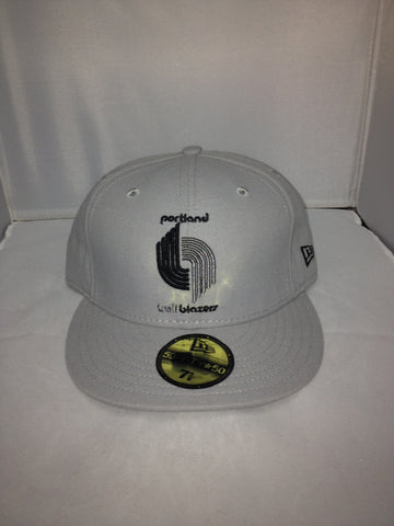 Portland Trail Blazers New Era Fitted GREY/BLACK 59