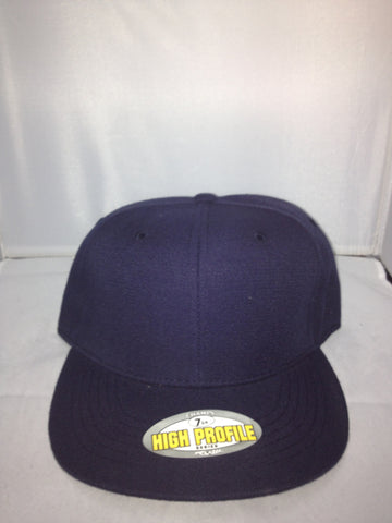 High Profile Fitted Navy 165