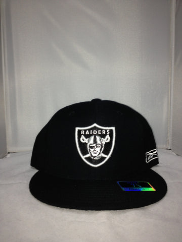 Oakland Raiders Reebok Fitted Black/White 267