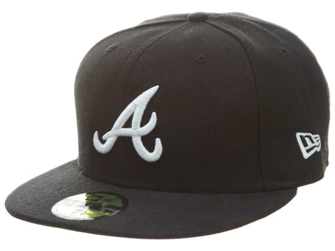 Atlanta Braves New Era Fitted Black/White 19