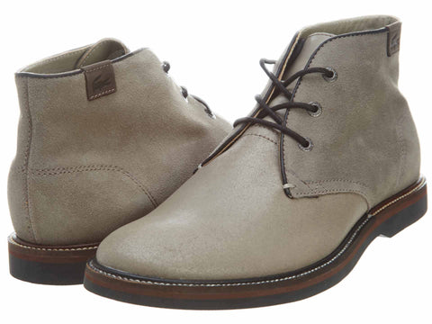 Lacoste Sherbrooke Hi 9 Srm Suede Grey  Mens Style 7-26Srm4203
