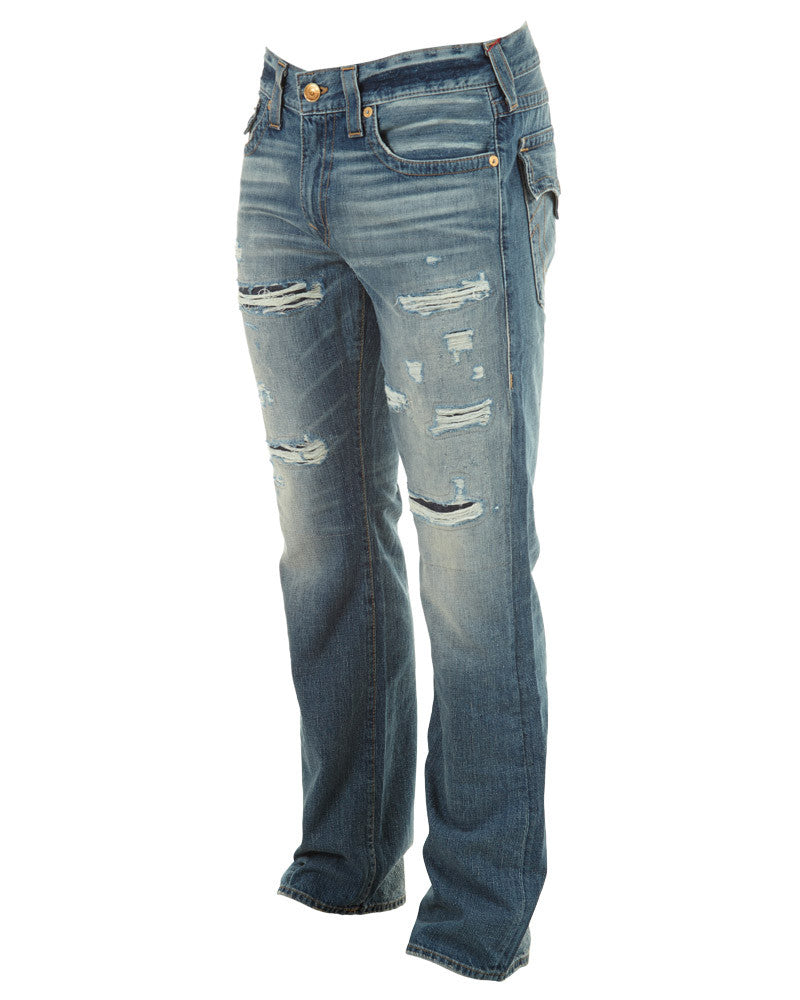 Truereligion Ricky Straight Leg Vintage Jean Mens Style # MQ2A401GM6