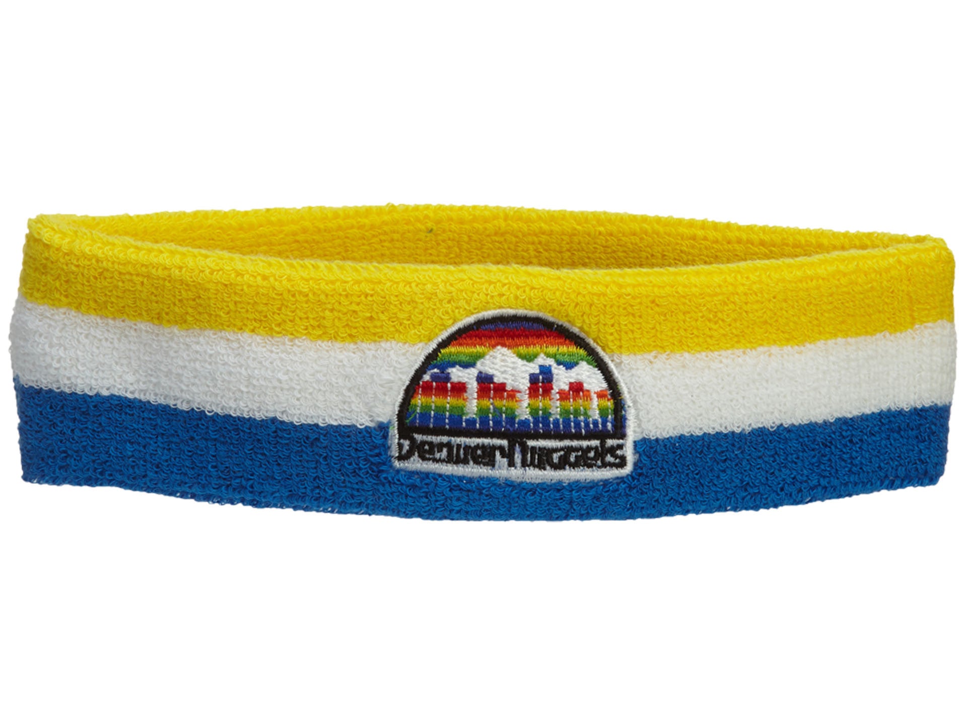 FOR BARE FEET DENVER NUGGETS HARDWOOD CLASSICS HEADBAND - STYLE # 460