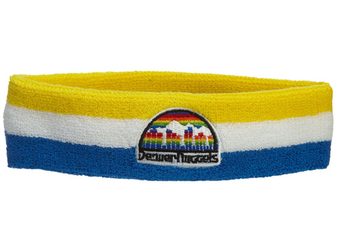 FOR BARE FEET DENVER NUGGETS HARDWOOD CLASSICS HEADBAND - STYLE # 460