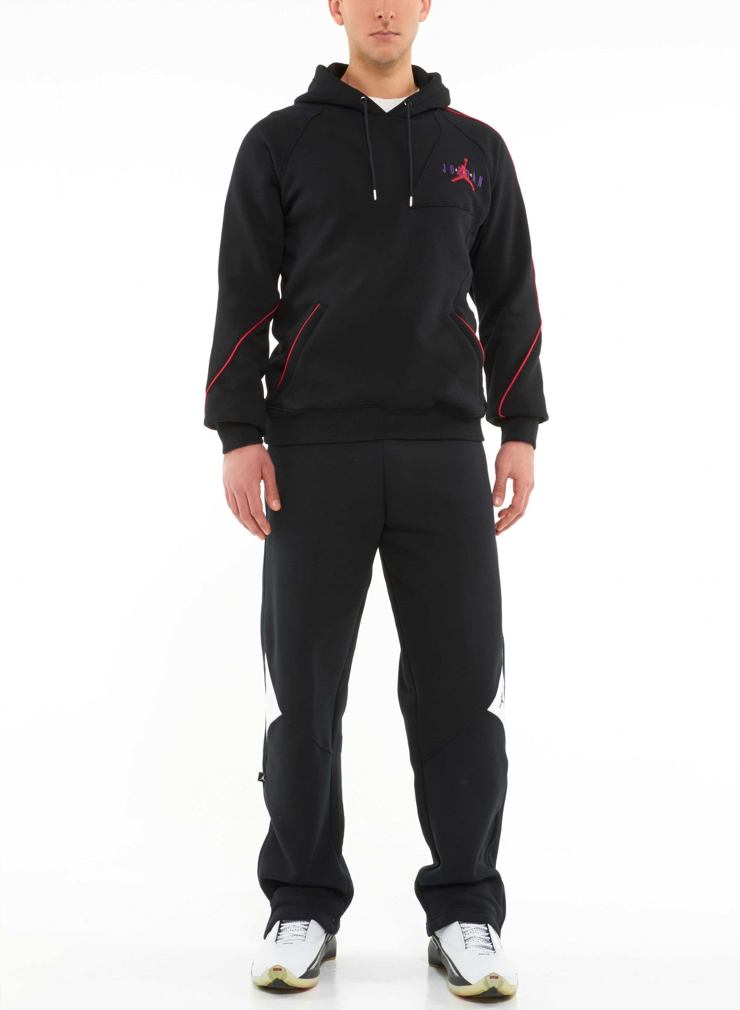 JORDAN AJVII P/O FLEECE HOODY MENS STYLE # 524196