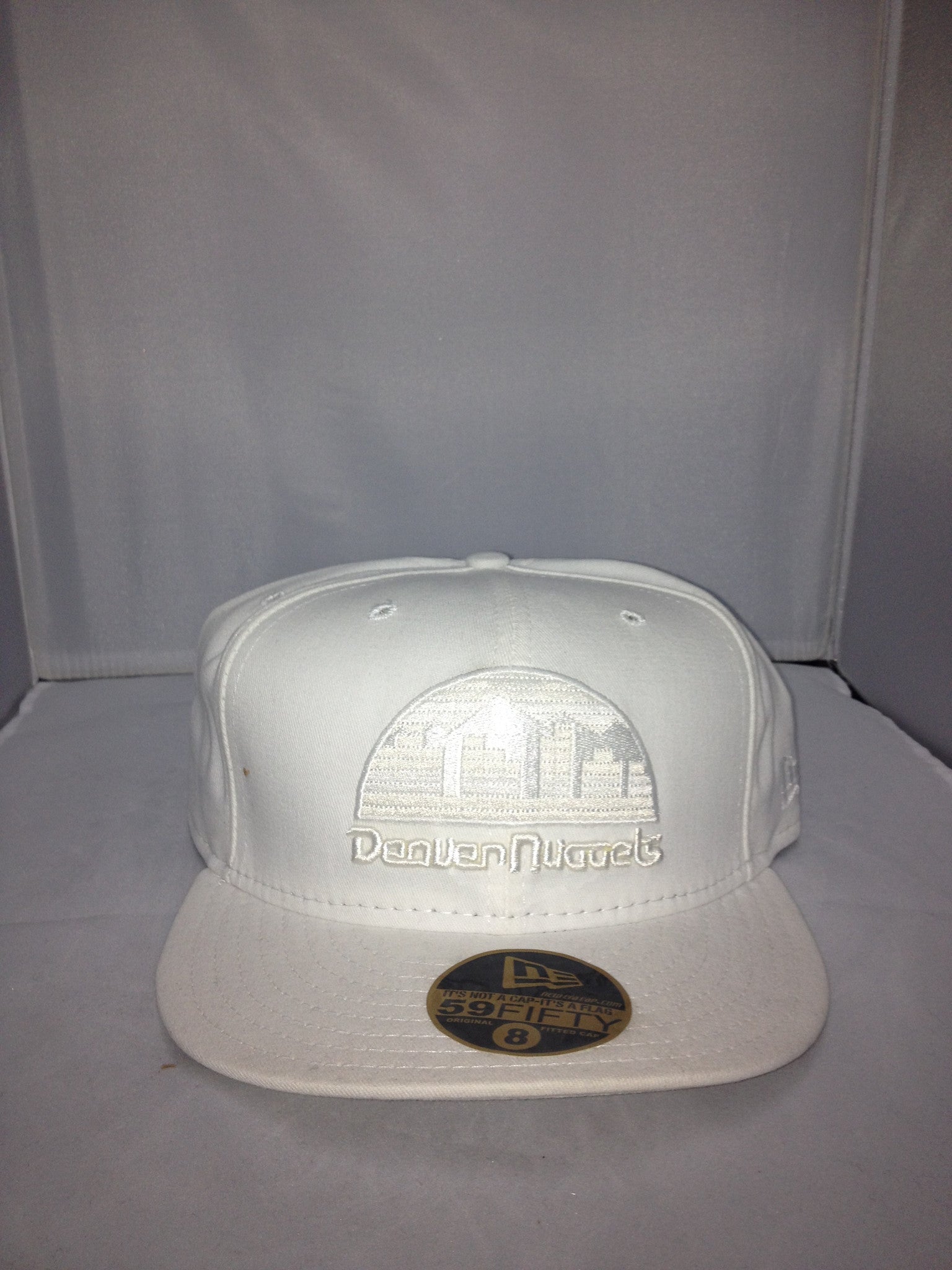 Denver Nuggets New Era Fitted White 60