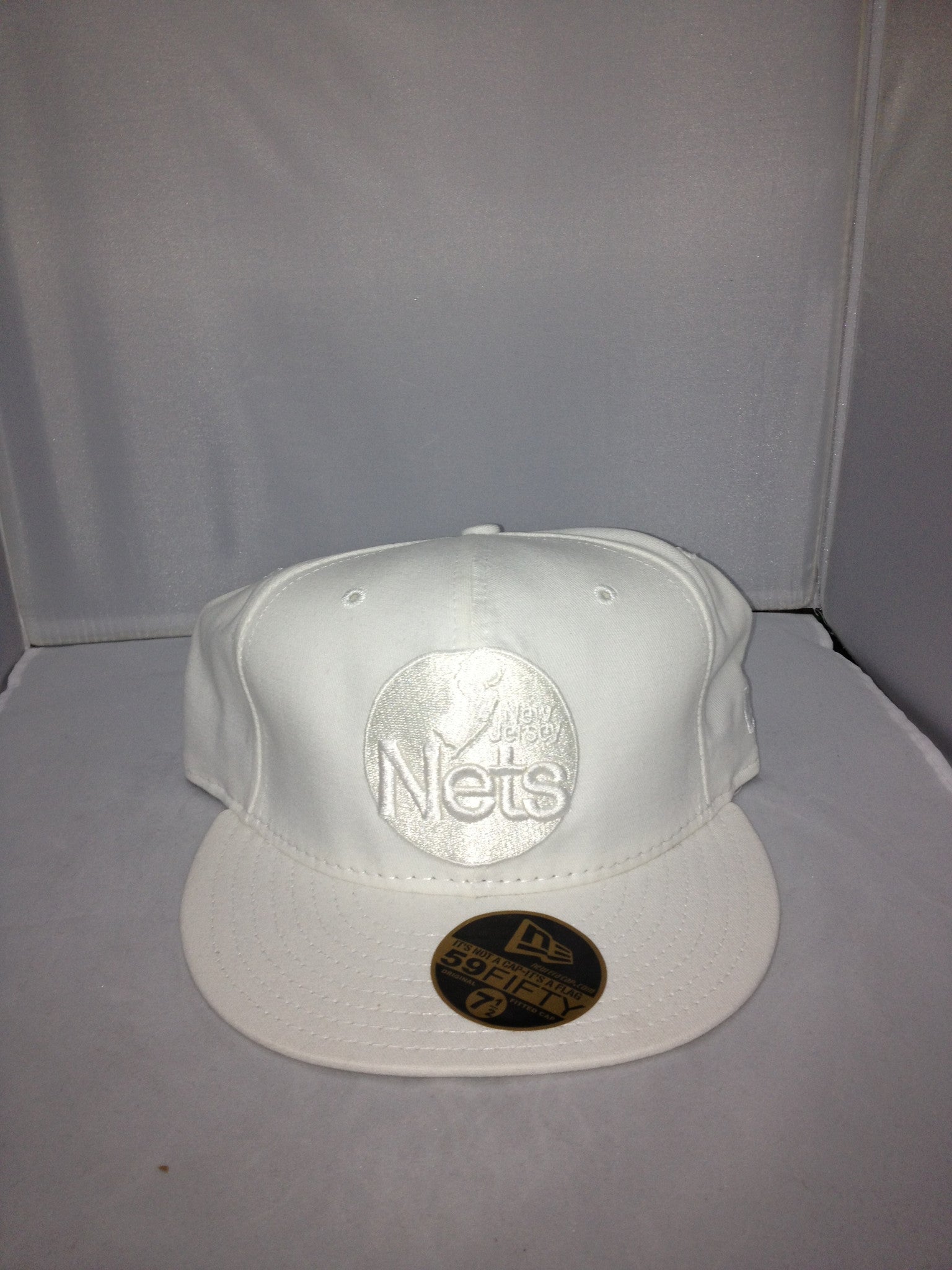 New Jersey Nets New Era Fitted White 62