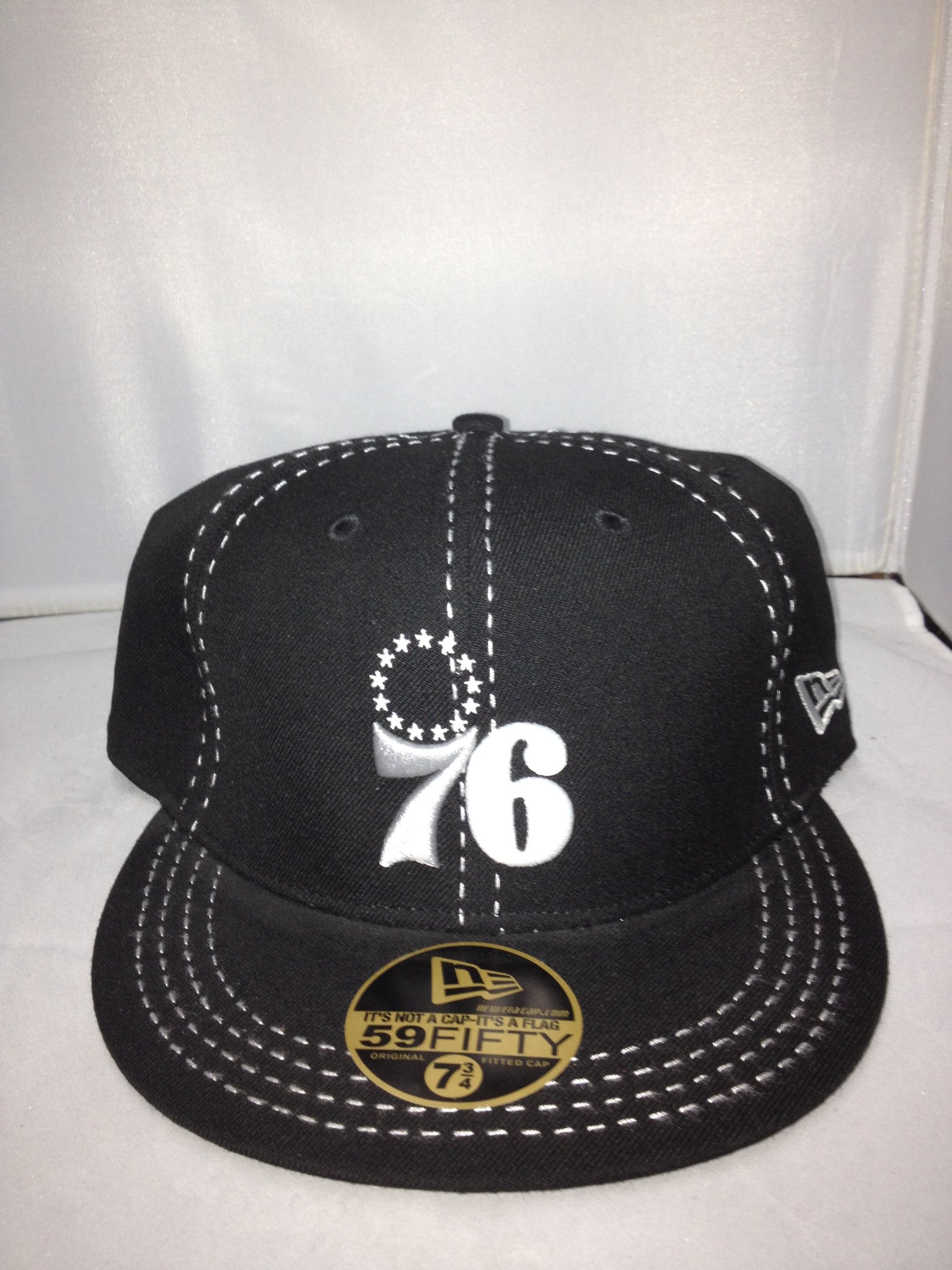 Philadelphia 76ers New Era Fitted Black/White 118