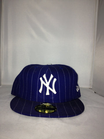 New York Yankees New Era Fitted Purple/White 223
