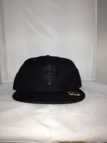 Oakland Raiders Reebok Fitted Black 266