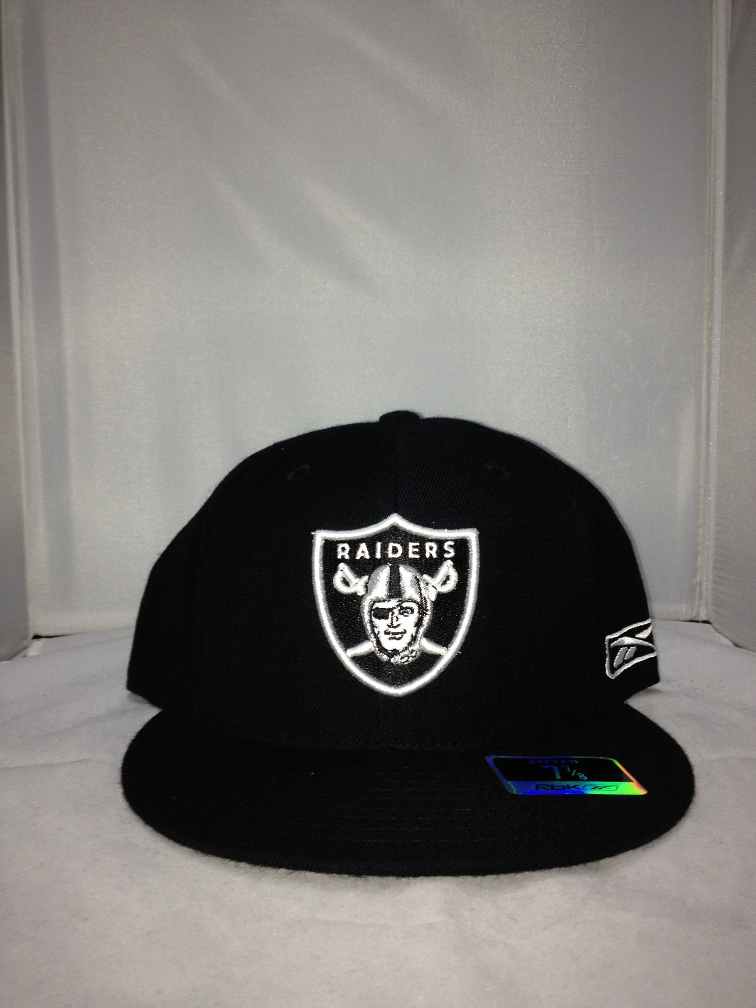 Oakland Raiders Reebok Fitted Black/White 267