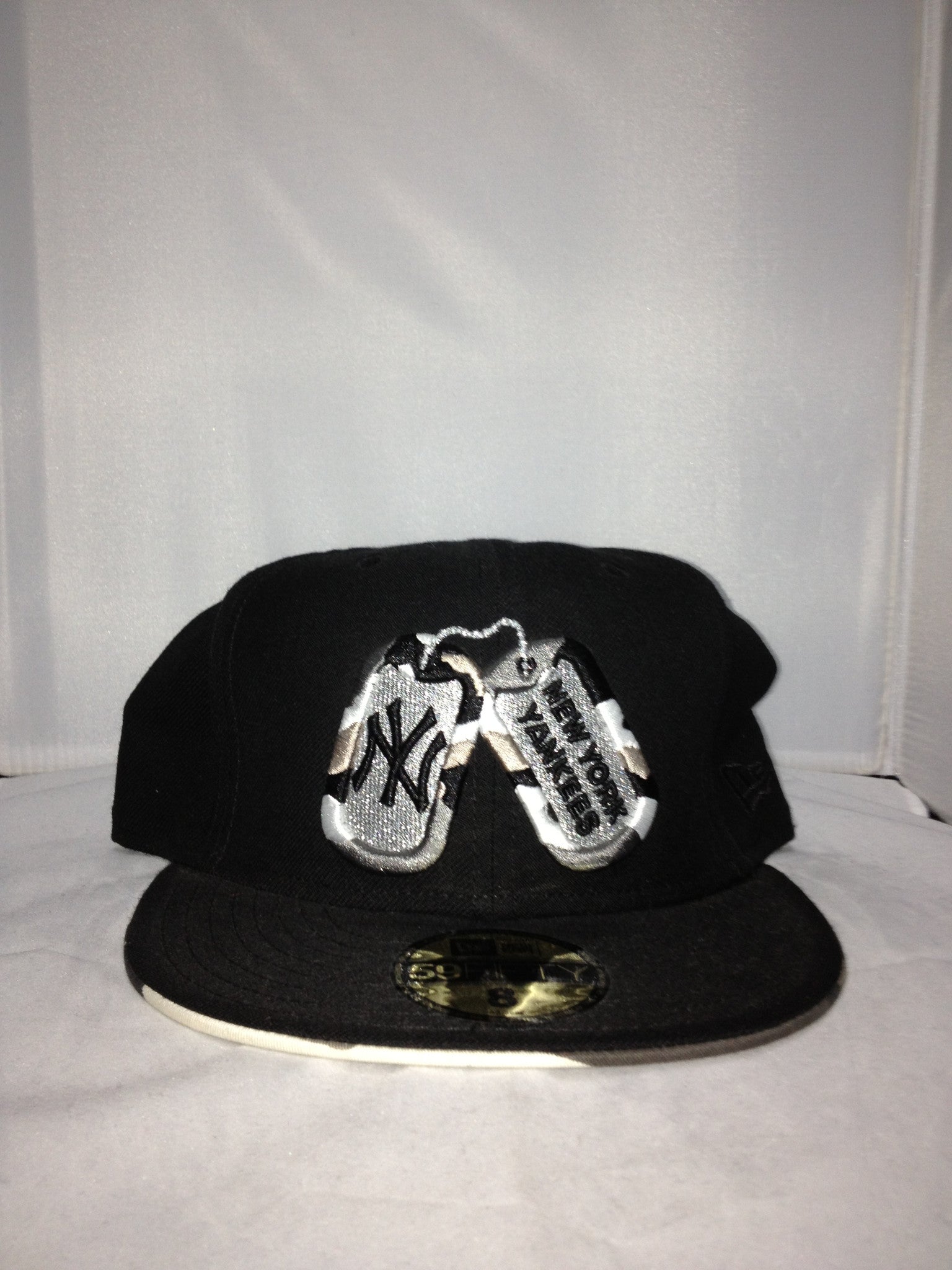 New York Yankees New Era Fitted Black/Silver 281