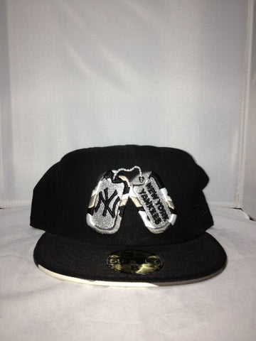 New York Yankees New Era Fitted Black/Silver 281
