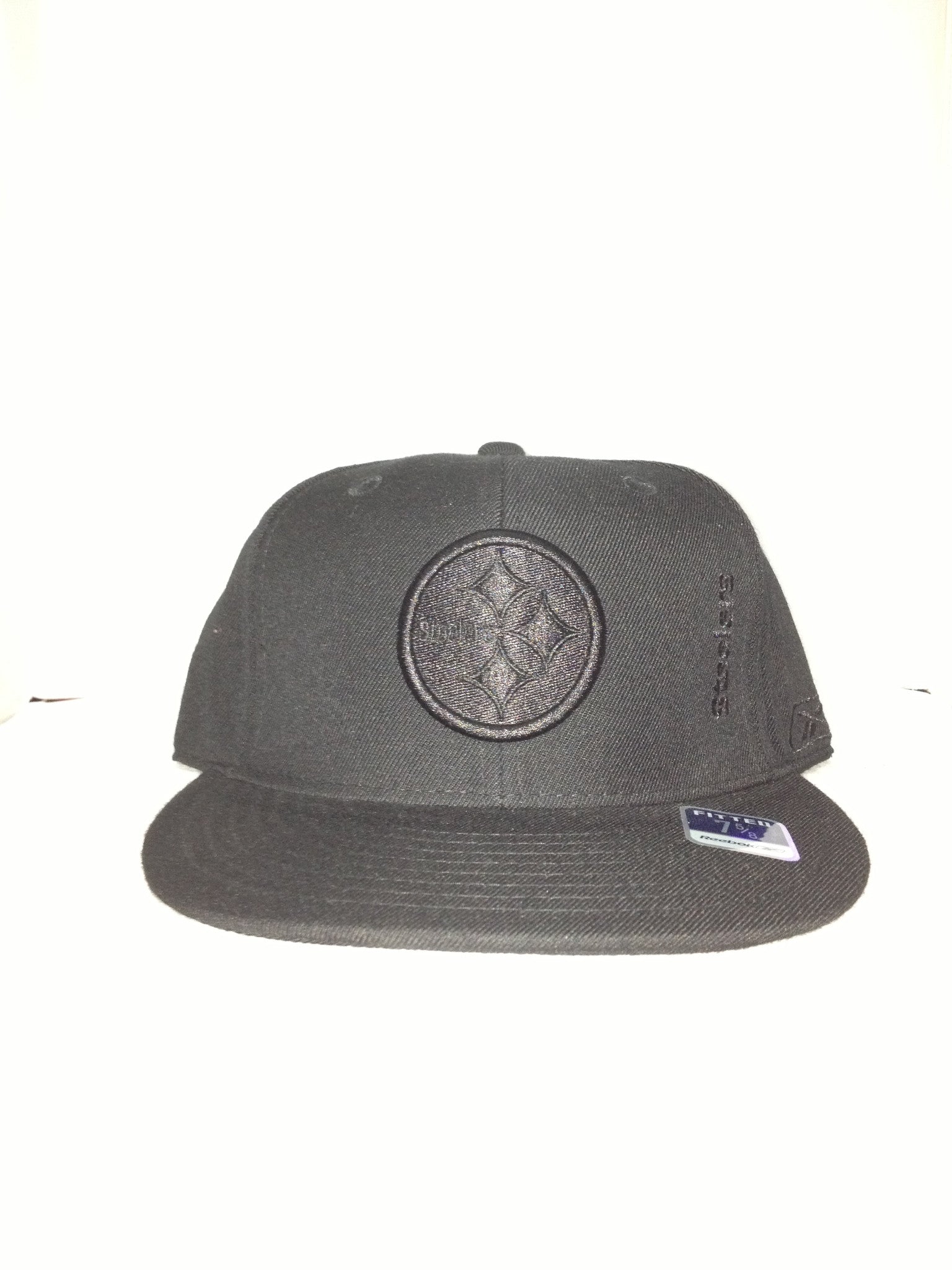 REEBOK STEELERS  FITTED BLACK 288