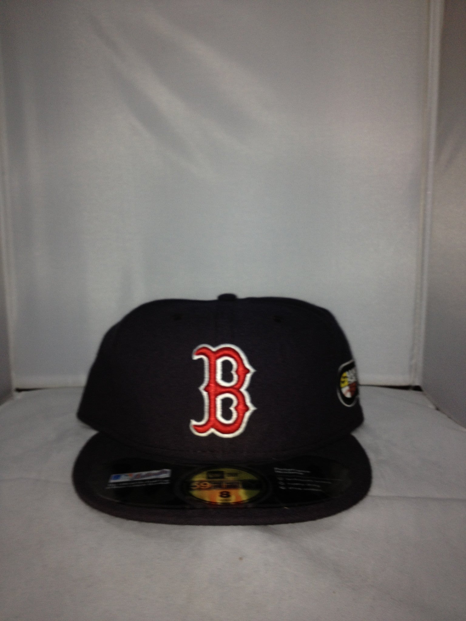 NEW ERA BOSTON RED SOX FITTED GREY/RED 327