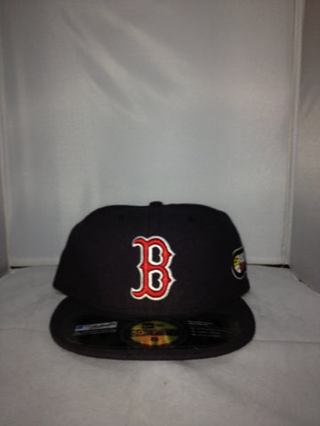 NEW ERA BOSTON RED SOX FITTED GREY/RED 327