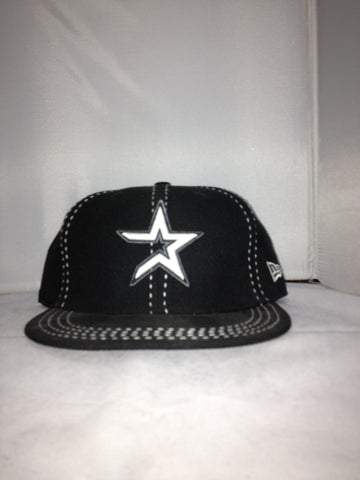 NEW ERA HOUSTON ASTROS FITTED BLACK/WHITE 350