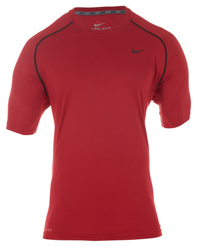 NIKE training short-sleeved knit shirt
