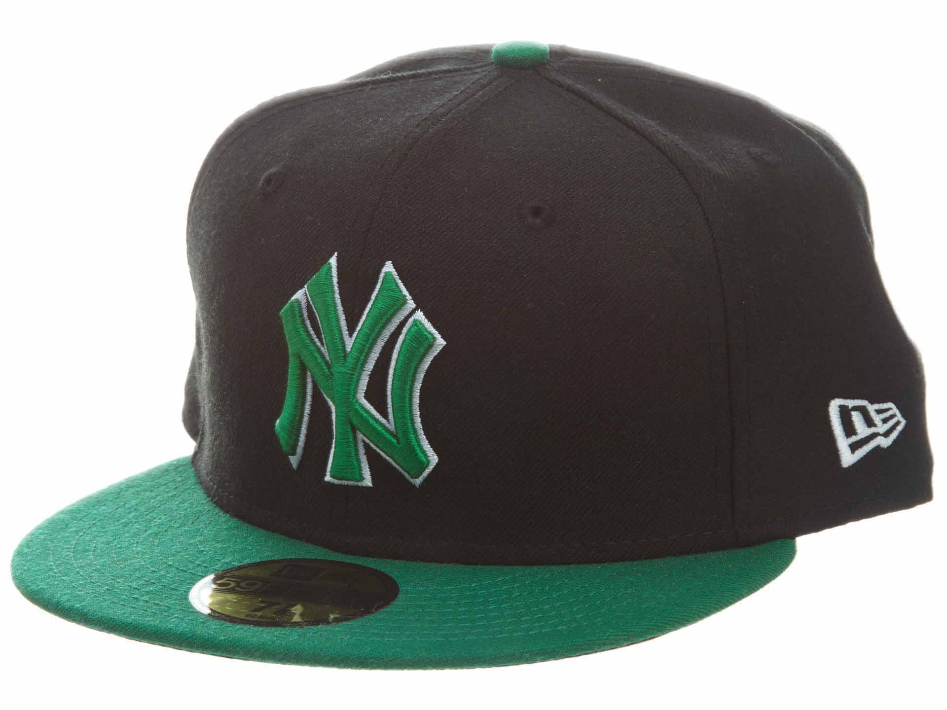 New York Yankees New Era Fitted Black/Green 108