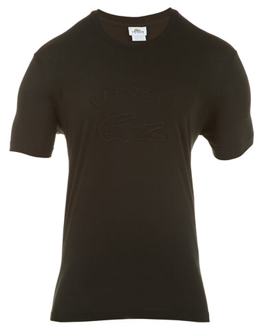 LACOSTE MENS COTTON JERSEY CROC GRAPHIC T-SHIRT STYLE# TH9404-51
