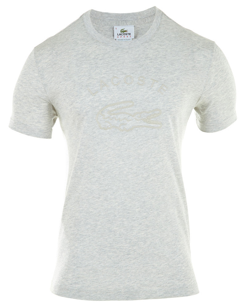 LACOSTE COTTON JERSEY CROC GRAPHIC T-SHIRT STYLE# TH9404-51