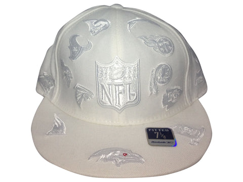 National Football League All Teams Reebok Fitted White 55