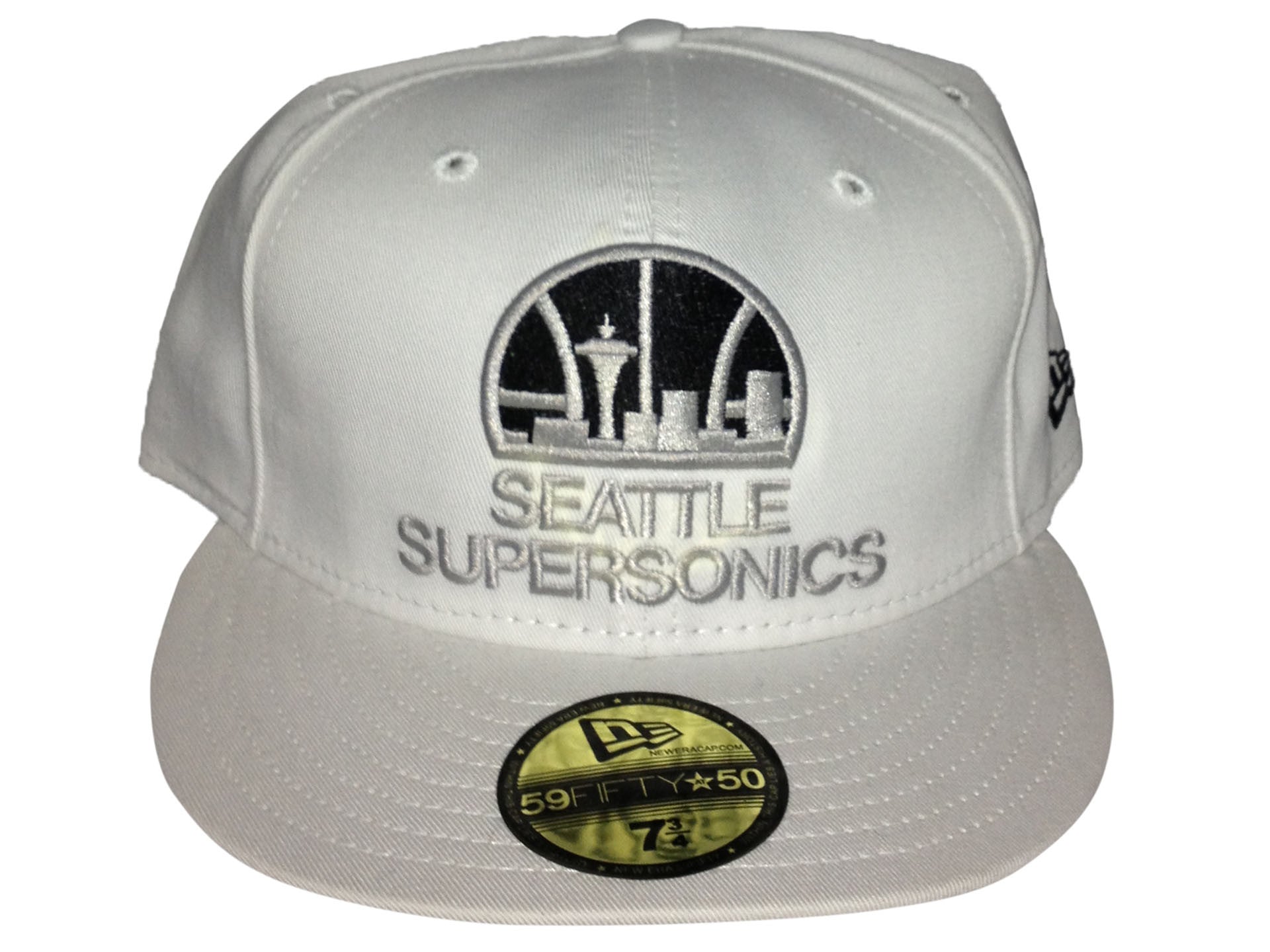 Seattle SuperSonics  New Era Fitted White/Silver/Black 67