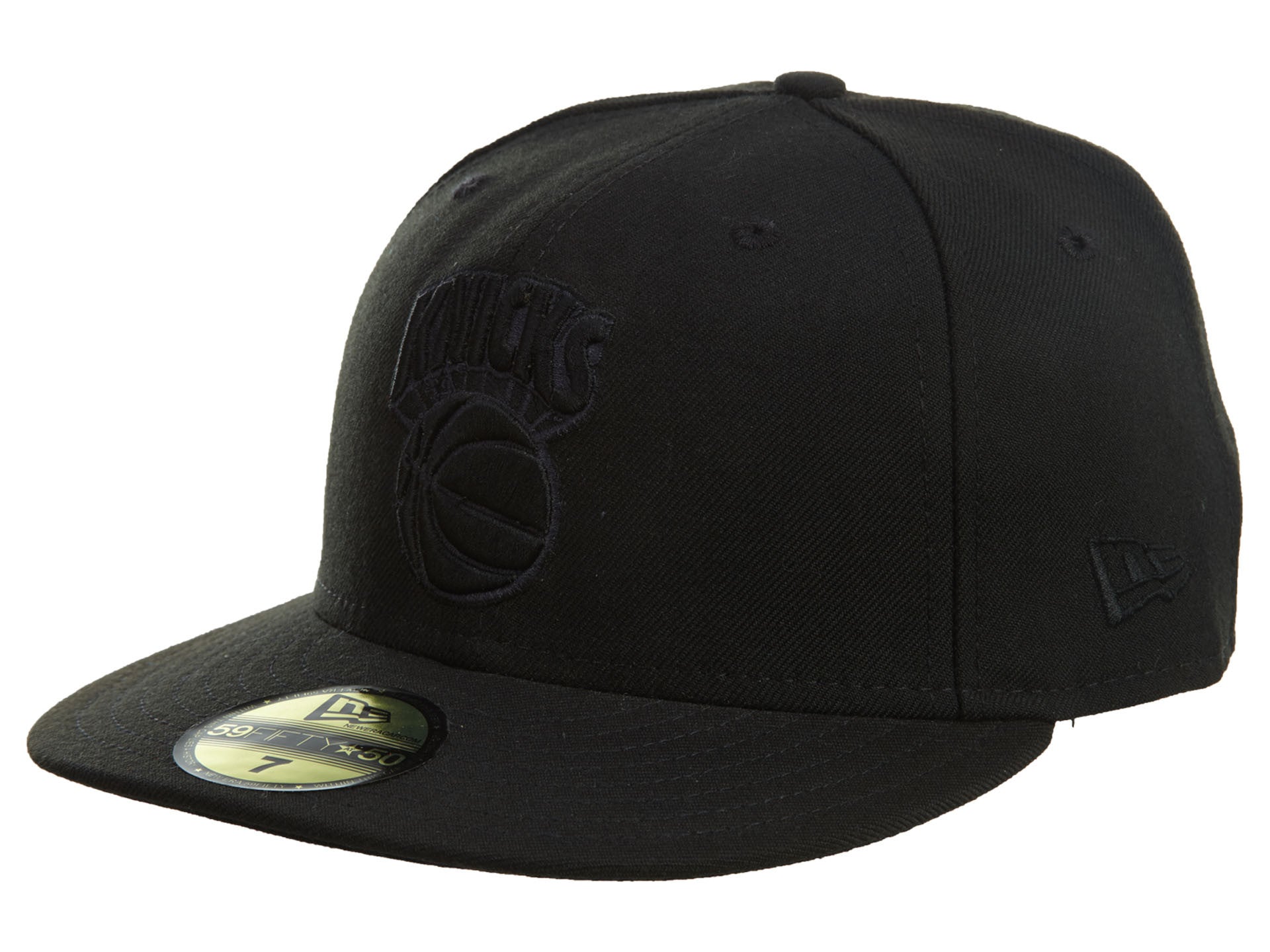 NEW ERA NEW YORK KNICKS FITTED BLACK #407